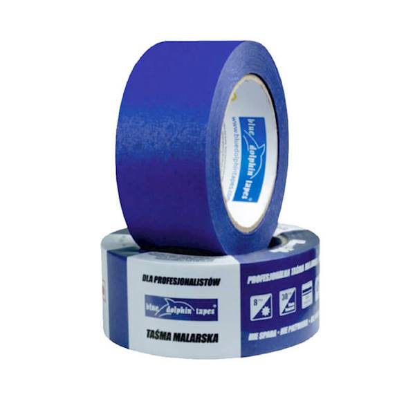 TAŚMA MALARSKA NIEBIESKA Blue Dolphin 38mm X 50m