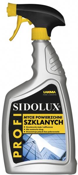 SIDOLUX Profi Środek do mycia powierzchni szklanych  750ml