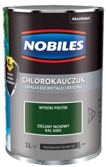 CHLOROKAUCZUK ZIELONY MCHOWY RAL 6005  0,9 L