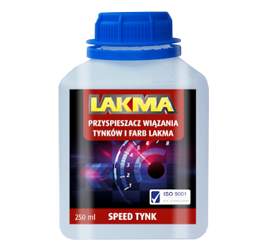 SPEED TYNK LAKMA - PRZYSPIESZACZ WIĄZANIA TYNKÓW I FARB 250 ML  (od 0°C do +10°C)