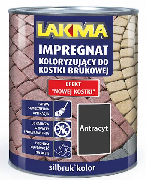 SILBRUK IMPREGNAT KOLORYZUJĄCY  ANTRACYT  1 L
