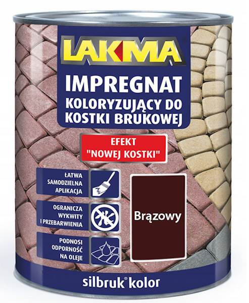SILBRUK IMPREGNAT KOLORYZUJĄCY  BRĄZOWY C. 4 L
