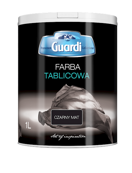 FARBA TABLICOWA CZARNY MAT  FG  1 L