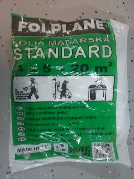 FOLIA MALARSKA CIENKA 4*5 40SZTUK