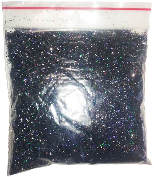 BROKAT CZARNY HOLOGRAM 0,4MM  50 G