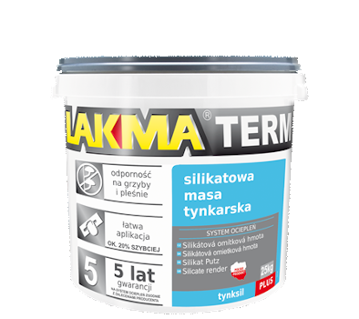 TYNKSIL TYNK SILIKATOWY BIAŁY 1,5mm 25KG