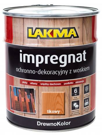 IMPREGNAT DO DREWNA Z WOSKIEM TIK  0,8 L