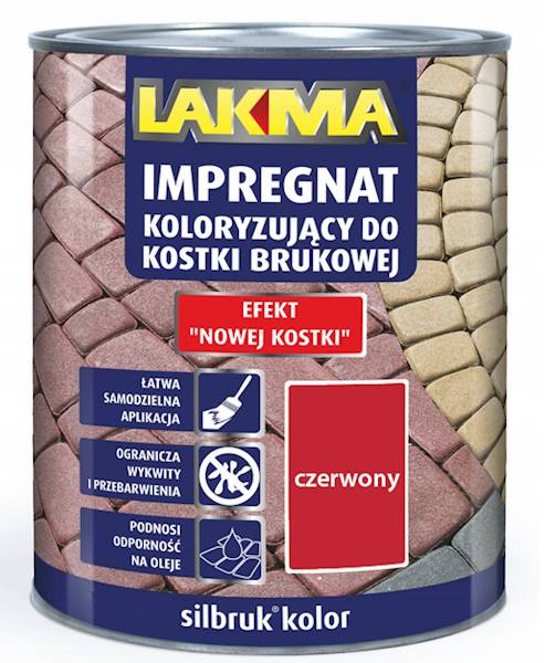 SILBRUK IMPREGNAT KOLORYZUJĄCY  CZERWONY  4 L