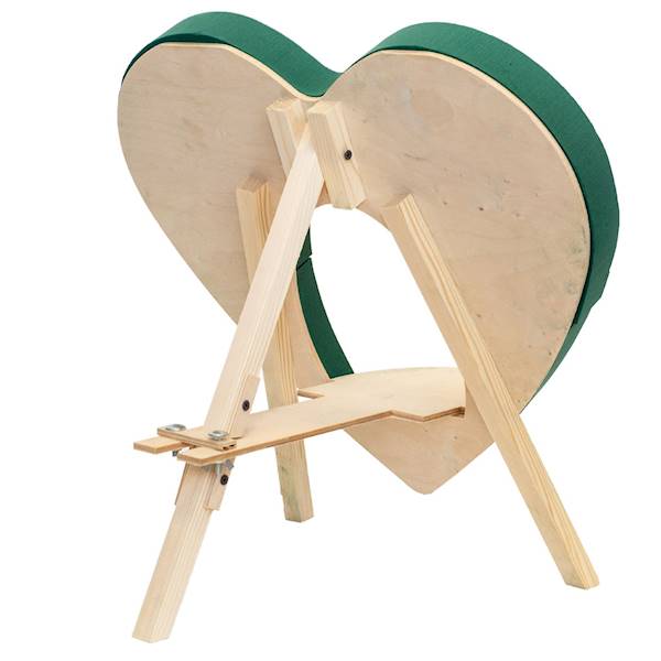 Serce 63cm na stojaku pod urnę