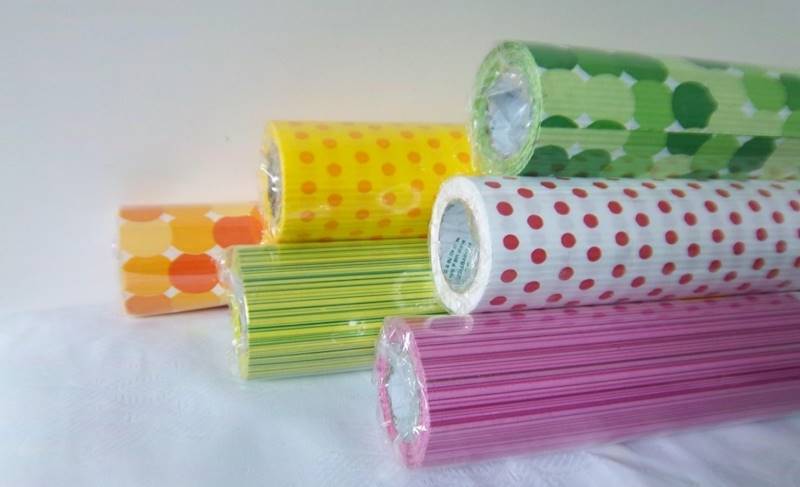 Papier karbowany kolor