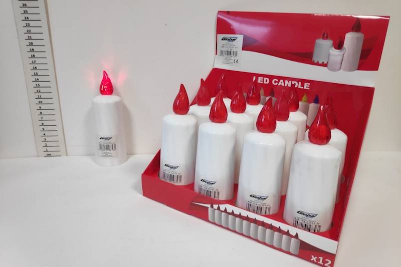 Wkład LED z baterią 2xAA plastik (display box) 5.3
