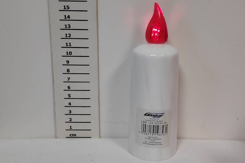 Wkład LED z baterią 2xAA plastik (display box) 5.3