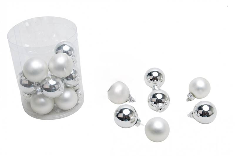 Bombki 4cm do zawieszenia 20szt