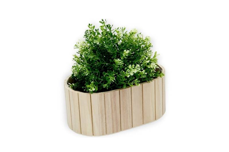 Pojemnik drewniany H10x24x15cm