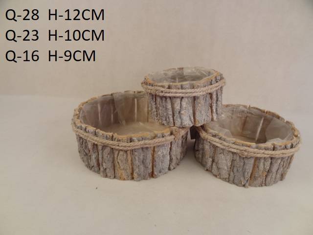 Pojemniki miski z kory S/3