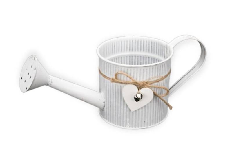 Konewka metalowa z serduszkami
