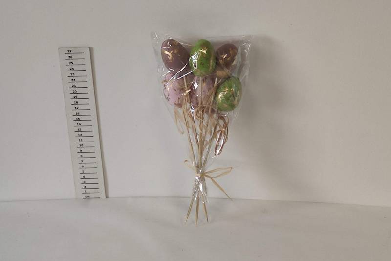 Jajka na piku 6cm S/6