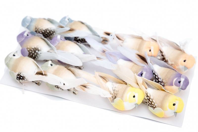 Ptaszki S/12 na klipsie