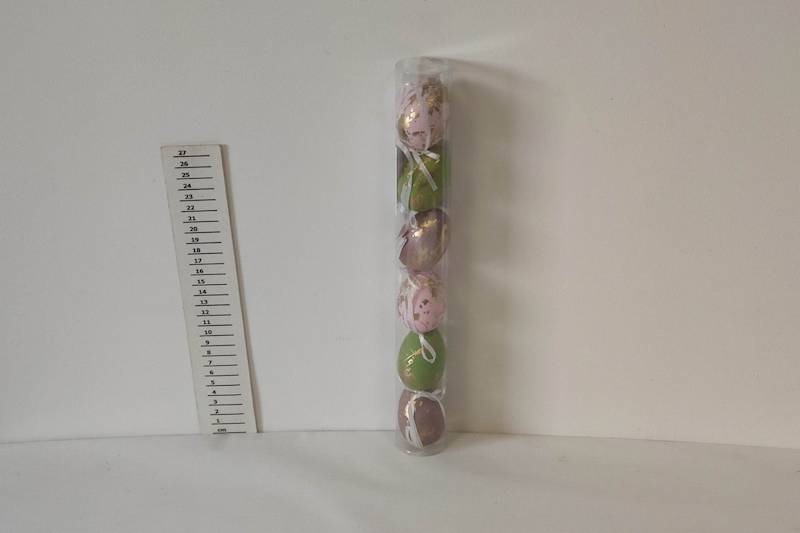 Jajka w tubie 6cm S/6