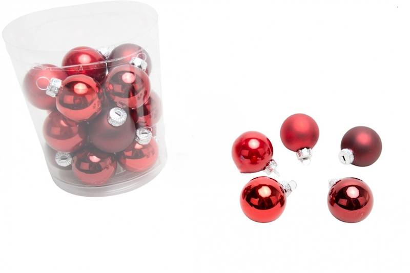 Bombki 4cm do zawieszenia 20szt