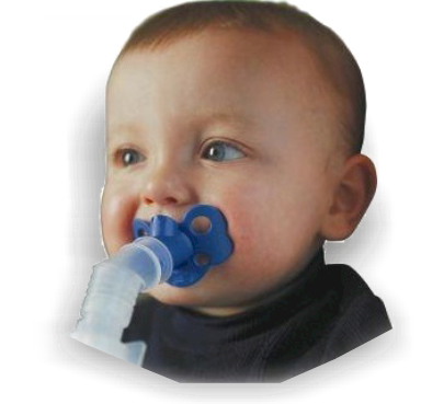 Smoczek inhalujący do inhalatora