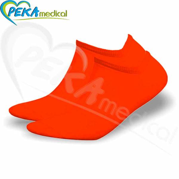 O!skary Stopki męskie pomarańczowy fluorescencyjny 43-46 antyzapachowe non-slip