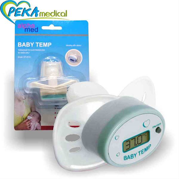 Termometr Alphamed Baby Temp DT201A w smoczku
