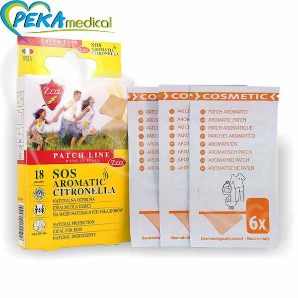 Plastry Patch Line o zapachu cytronelli 18 szt 118044