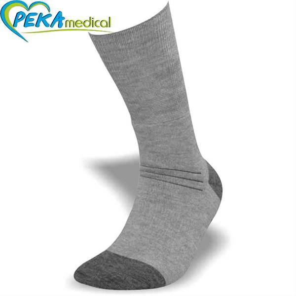 DeoMed Medic Deo Silverwool szary 44-46 Skarpetki zdrowotne frotte z wełny merynosowej