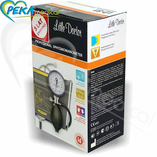 Little Doctor LD 81 Ciśnieniomierz mechaniczny zintegrowany stetoskop wszyty w mankiet