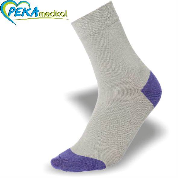 Skarpetki dziecięce KID DEO popiel+folet 33-35 • 33-35