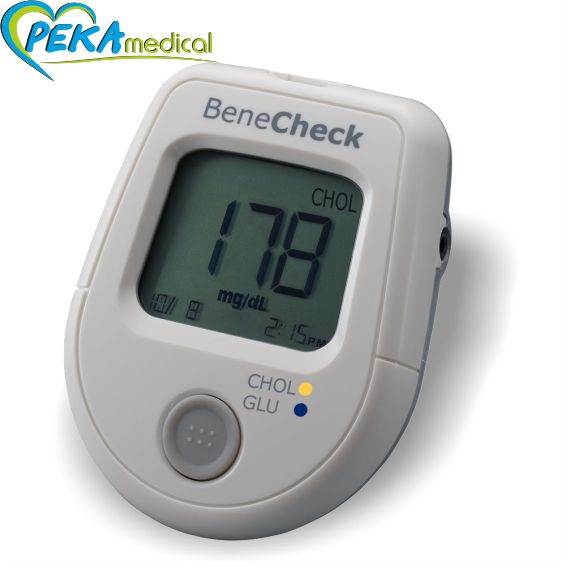 Glukometr BeneCheck - Urządzenie do pomiaru cholesterolu i glukozy we krwi