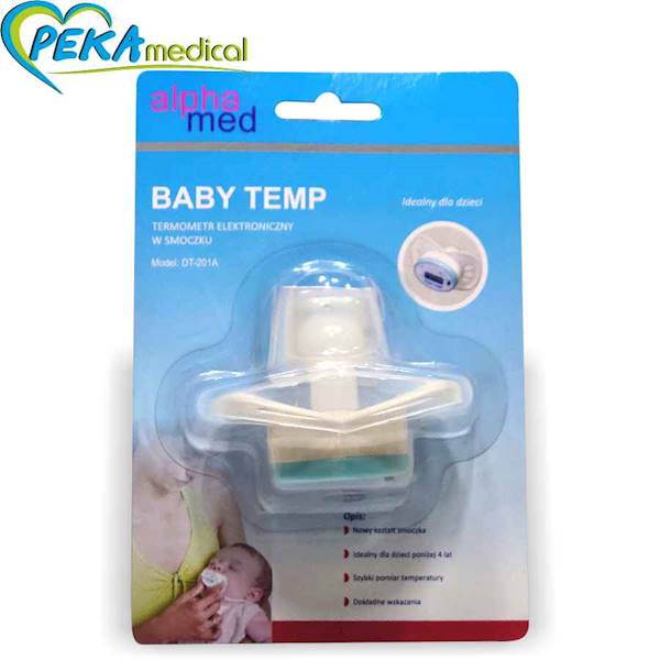 Termometr Alphamed Baby Temp DT201A w smoczku