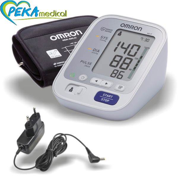 OMRON Ciśnieniomierz Model M3 + ZASILACZ (AC-Adapter-S)