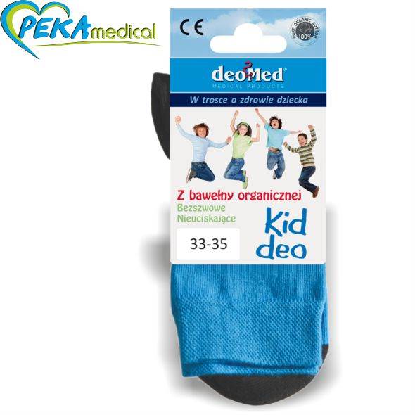 Skarpetki dziecięce KID DEO różowy+pomarańczowy 30-32 • 30-32