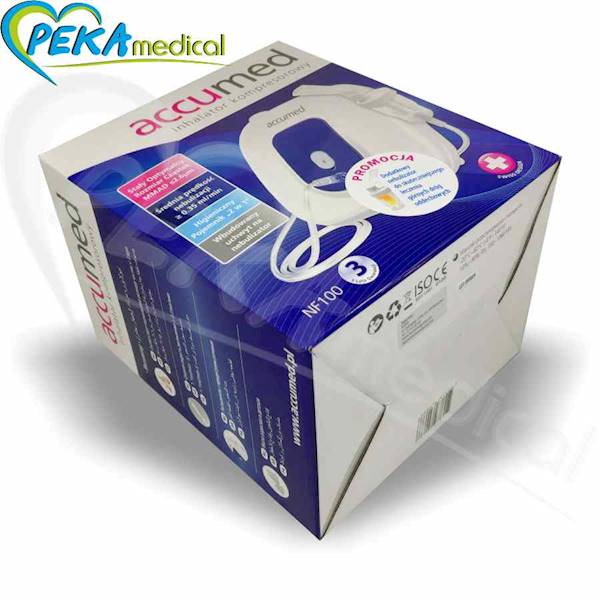 Accumed NF100 N5 Inhalator kompresorowy tłokowy nebulizator