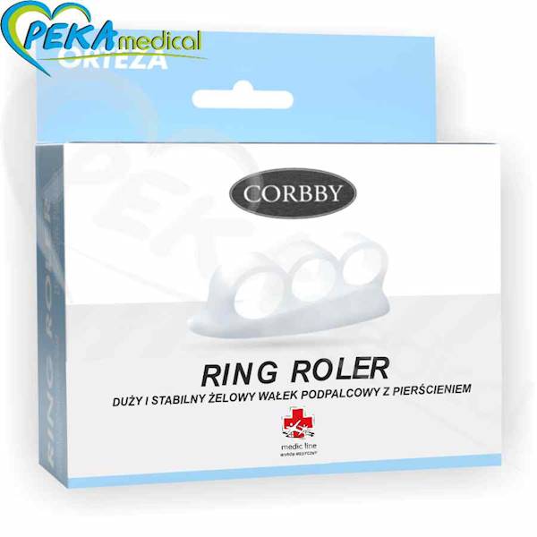Corbby Ring Roler Wałek z trzema pierścieniami prostujący palce stopy