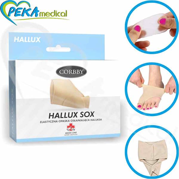 Corbby Hallux Sox S Opaska na haluksa