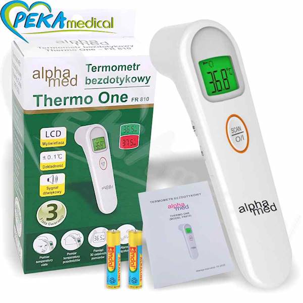 Alphamed Thermo One FR810 Termometr bezdotykowy medyczny