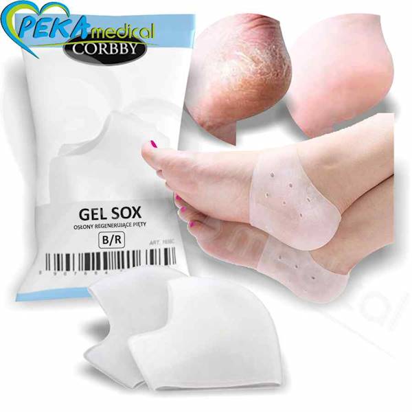 Corbby Gel Sox Osłony regenerujące pięty