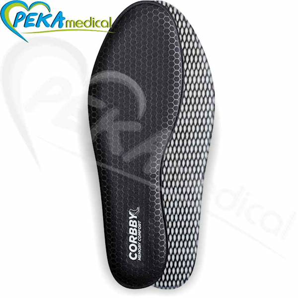 Corbby Memory Comfort 38 Elastyczne wkładki z pamięcią kształtu stopy