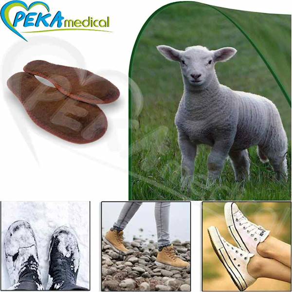 Corbby Lamby 39-40 Wkładki do butów zimowe z naturalnego futra owczego