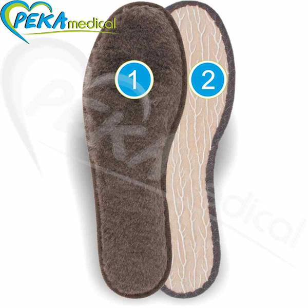 Corbby Lamby 43-44 Wkładki do butów zimowe z naturalnego futra owczego