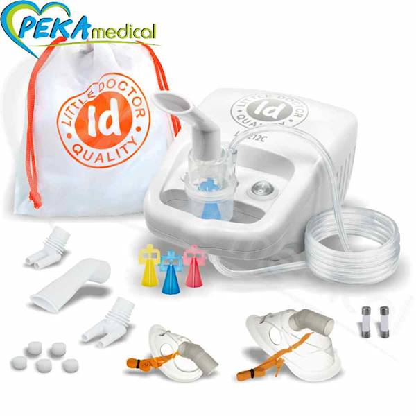 Little Doctor LD-212C biały Inhalator tłokowy nebulizator