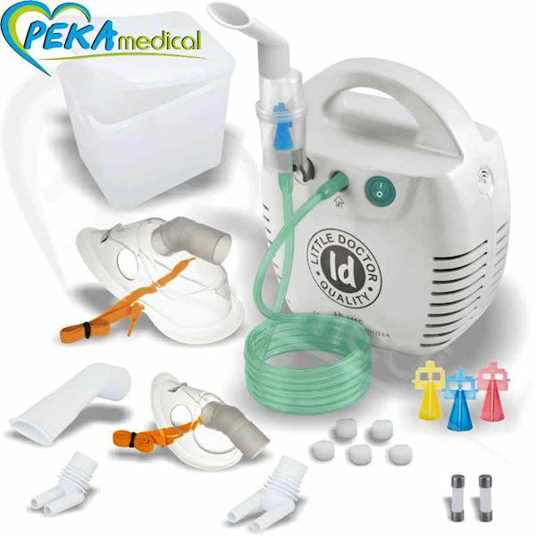 Little Doctor LD-211C biały Inhalator tłokowy nebulizator