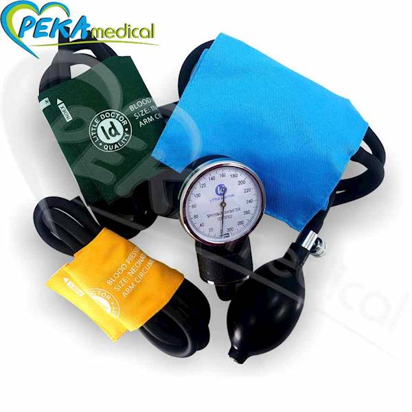 Little Doctor LD 80 + stetoskop Ciśnieniomierz mechaniczny pediatryczny dla dzieci 3 mankiety