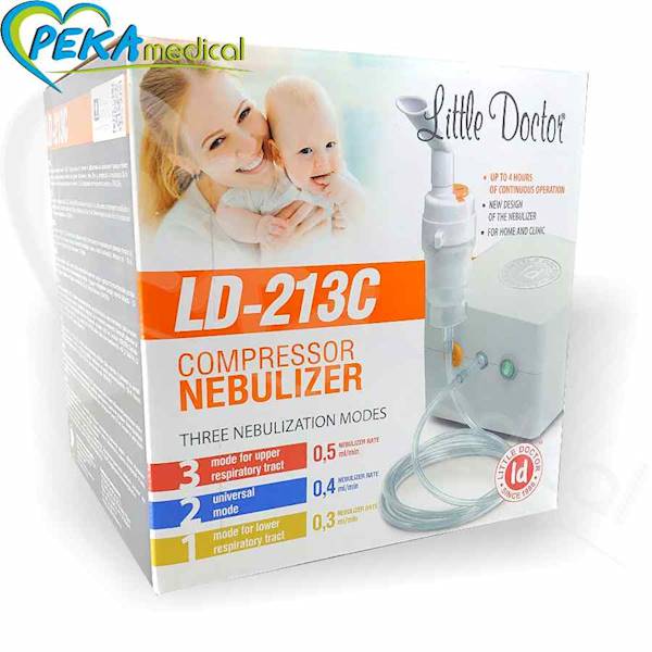 Little Doctor LD-213C Inhalator tłokowy kompresorowy nebulizator