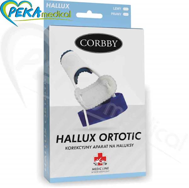 Corbby Hallux Ortotic Prawy Korekcyjny aparat na haluksy