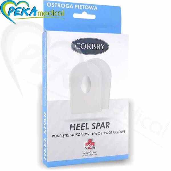 Corbby Heel Spar M Podpiętki silikonowe na ostrogi piętowe