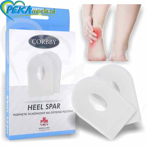 Corbby Heel Spar M Podpiętki silikonowe na ostrogi piętowe